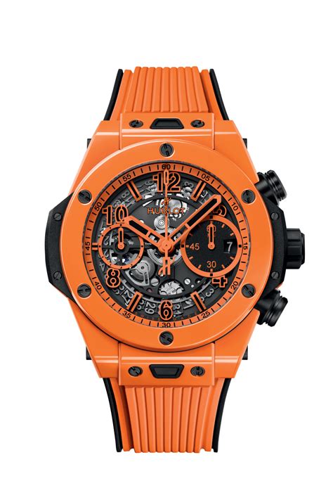 hublot unico orange